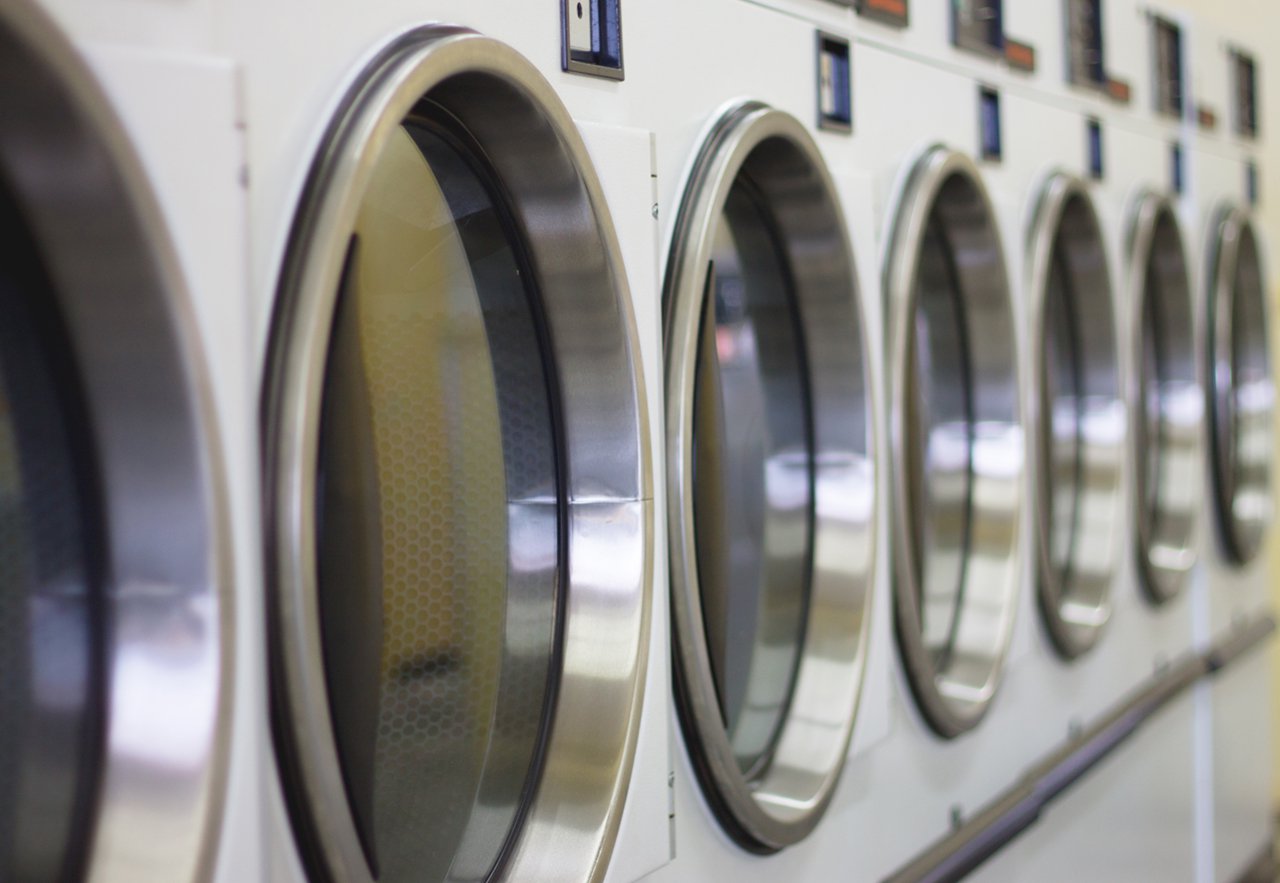 laundry room at Hidden Park located in Spartanburg, SC