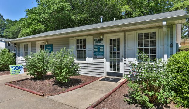 exterior at Hidden Park located in Spartanburg, SC
